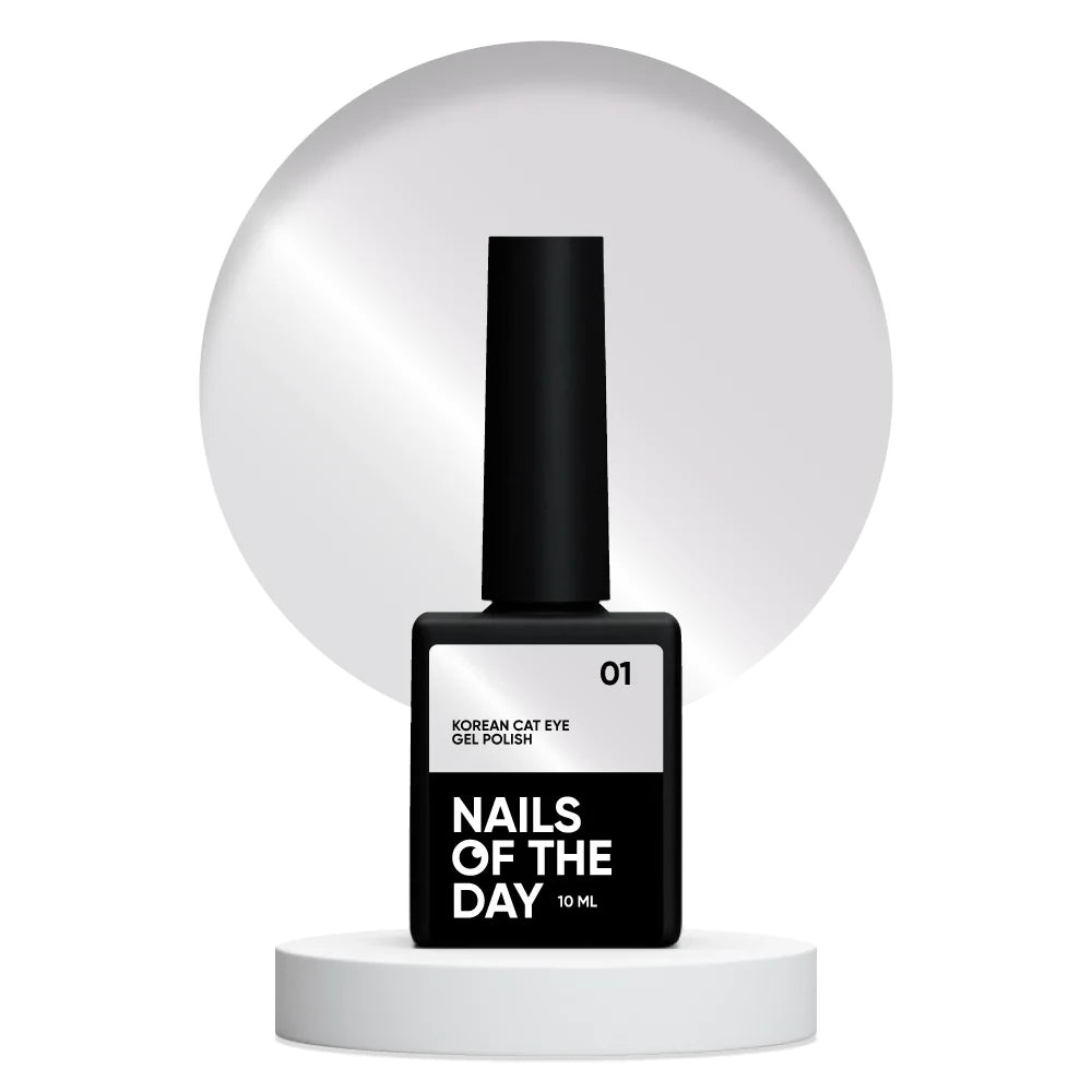 NAILSOFTHEDAY Korean cat eye 01 - hellolive Gellack Katzenauge, 10ml