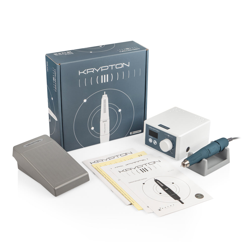 KRYPTON III XPS-450 Professioneller Nagelfräser 100 W, 45.000 U/min - professionelles Gerät für die Podology & Nagelpflege