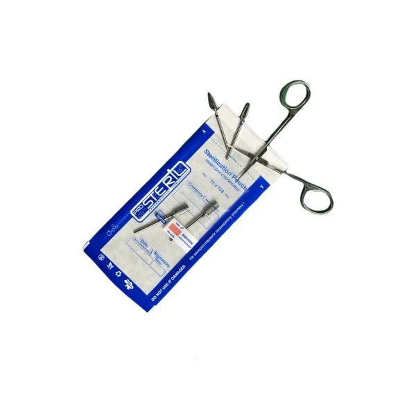 Sterilisationsbeutel kombiniert (transparent), "ProSteril" DRY 100pcs.