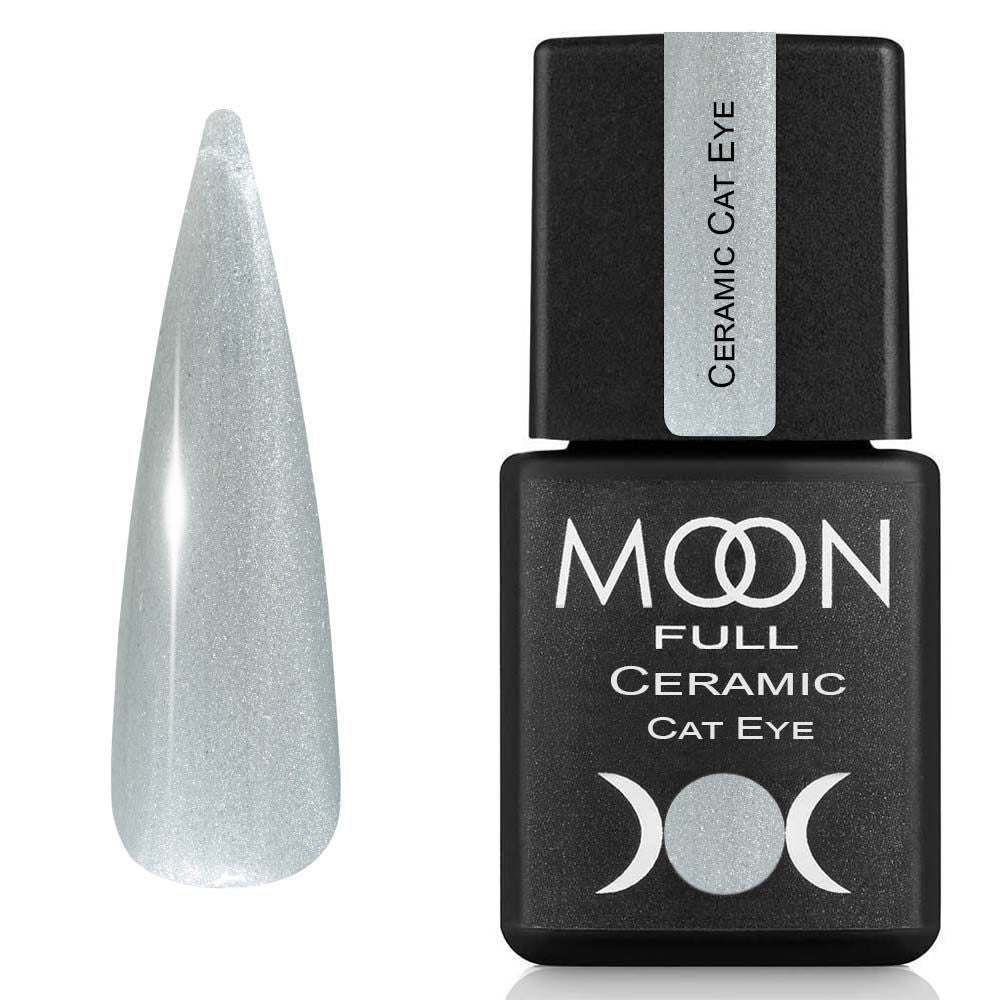 Moon Full Ceramic Cat Eye Gel 8ml №SC 532 – Eisblau Crystal Gel-Nagellack mit Magnet-Effekt