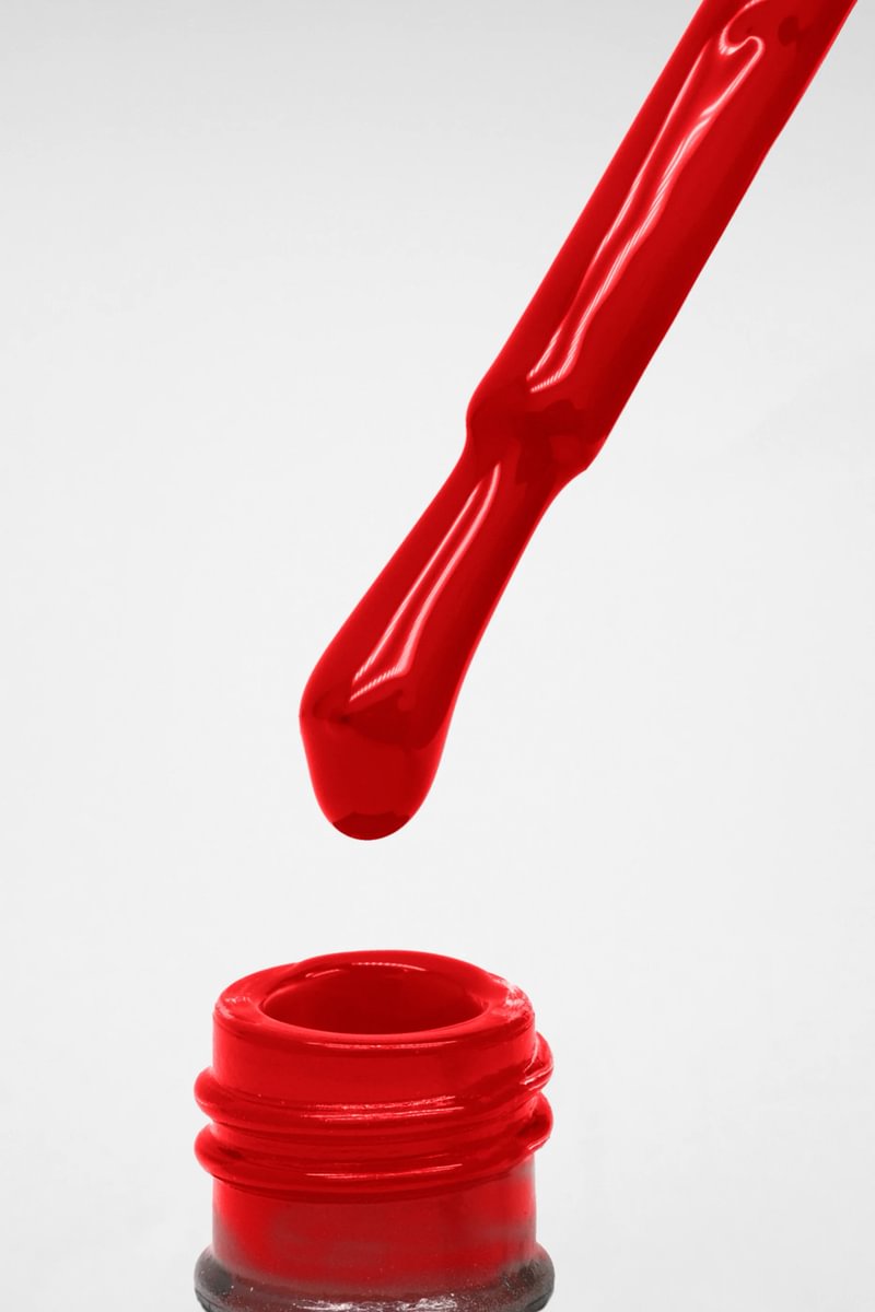 Kinetics SHIELD Gel Polish #666 CORE 15 ml – leuchtendes Feuerrot UV Nagellack, HEMA-frei