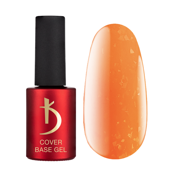 K Professional Cover Base Gel Neon Flake №02, 7ml