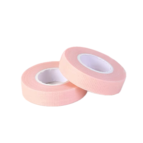 Klebeband für Wimpern 9m 1.25cm Pink (Non-woven Fabric)