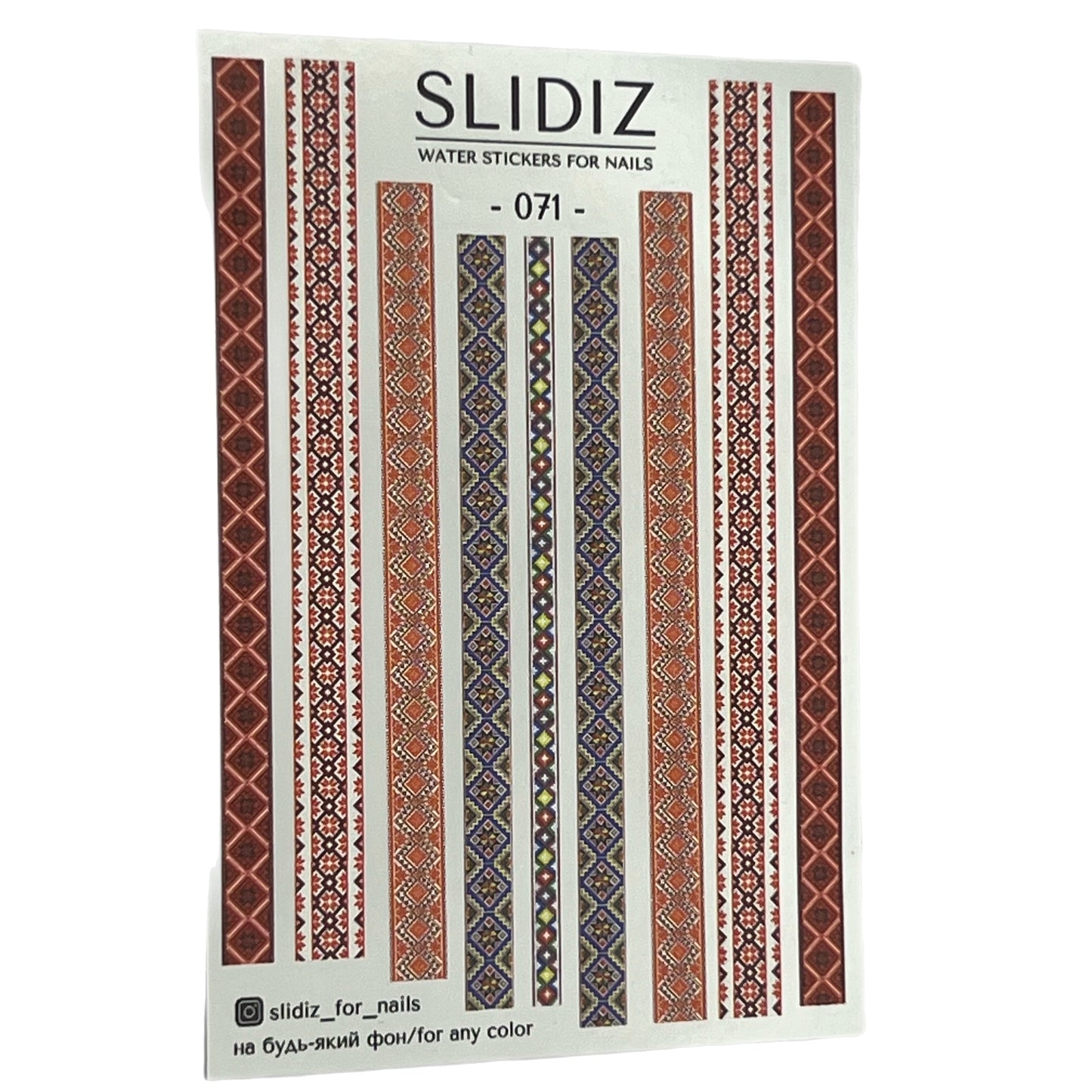 Nagelsticker SLIDIZ #071