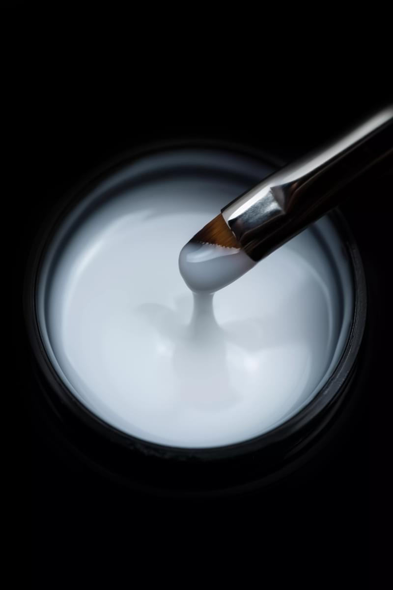 Kinetics Classic Gel Medium #906 Milky White – Молочно-белый самовыравнивающийся строительный гель