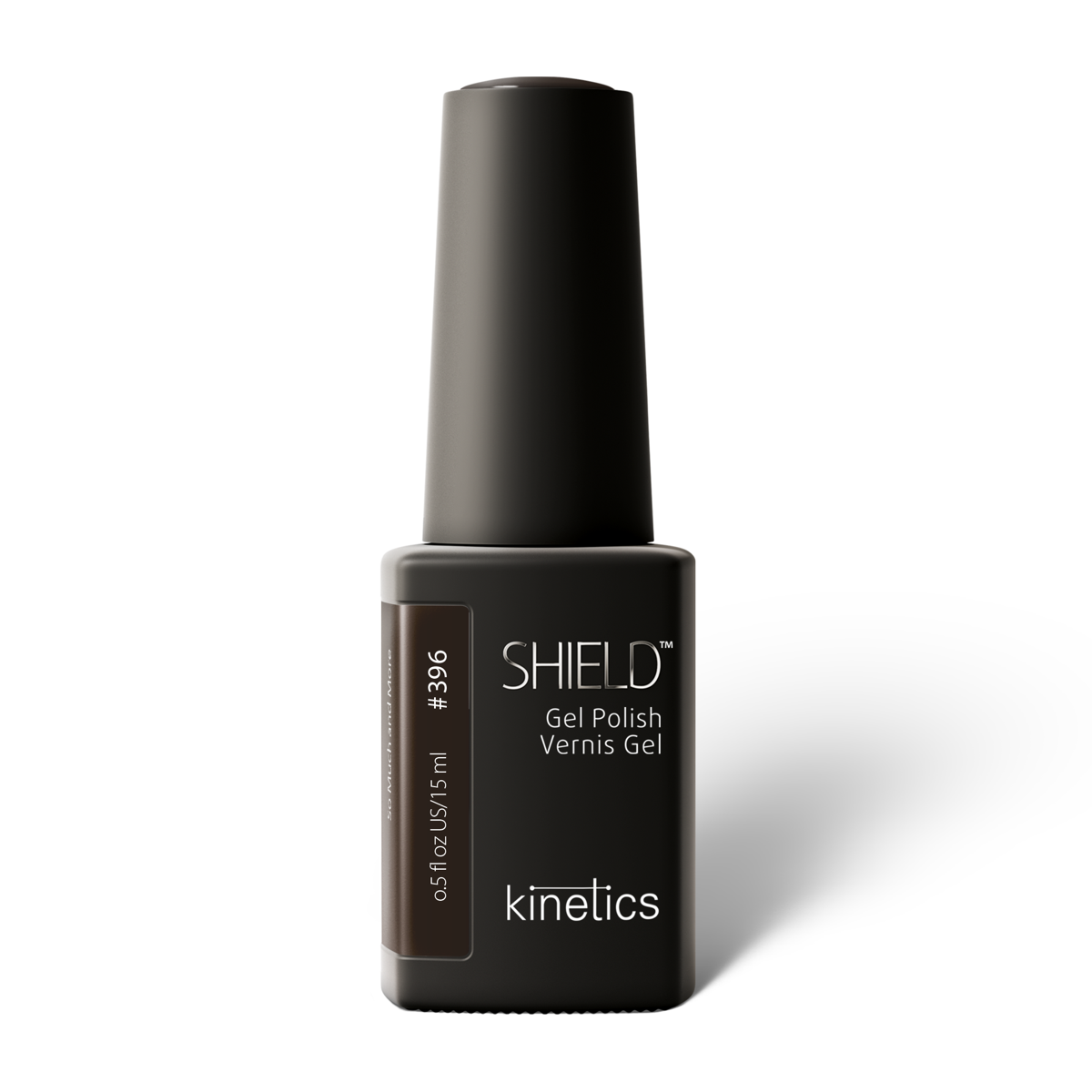 Kinetics SHIELD Gel Polish #396 SO MUCH AND MORE 15ml – UV Nagellack Beer gebraun, HEMA‑frei