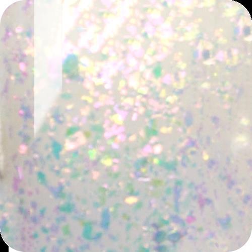 Kinetics SHIELD Gel Polish #445 UNICORN TEARS 15ml – UV Nagellack Clear mit Crystal Flakes, HEMA‑frei