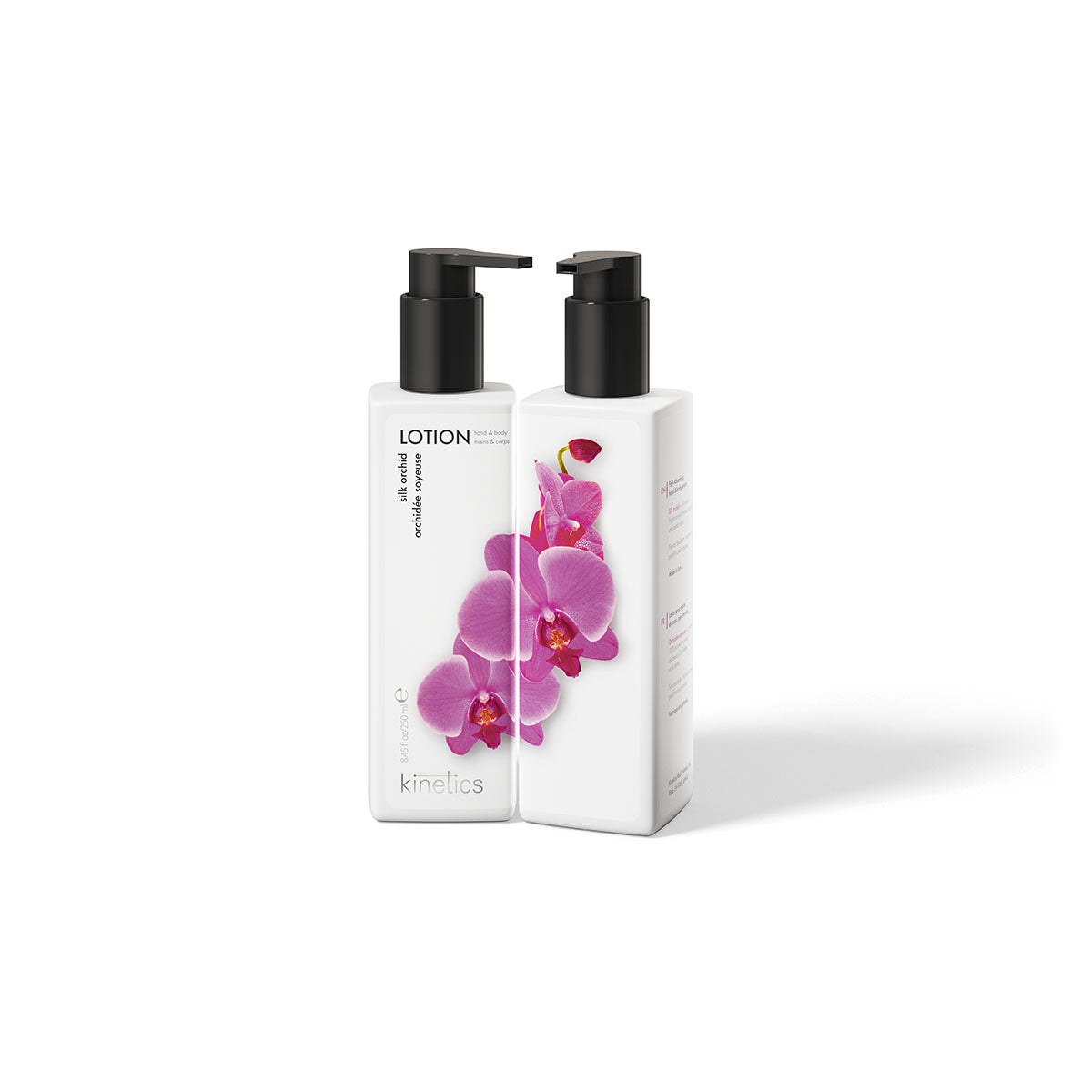 Kinetics Hand- & Körperlotion Silk Orchid 250ml – feuchtigkeitsspendend mit Sheabutter und blumigem Duft