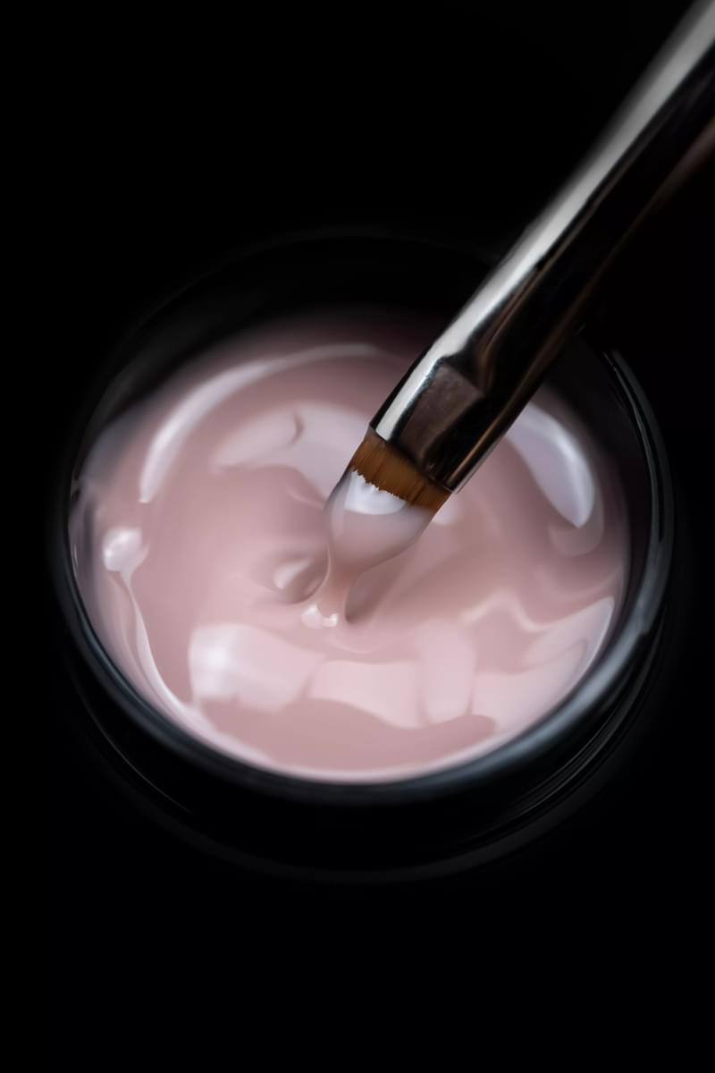 Kinetics Jelly Gel Medium Dark Sand #927 – Formstabiles Builder Gel in Sandbeige