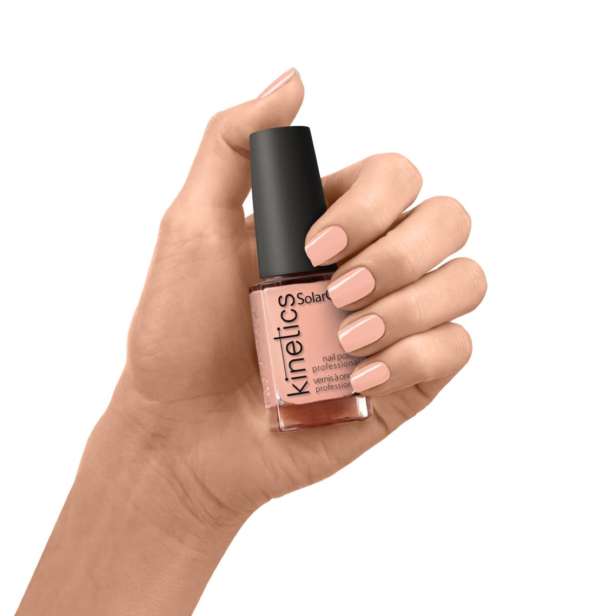 Kinetics Nail Polish SolarGel #153 CASHMERE 15 ml – klassischer Nagellack in warmem Beige
