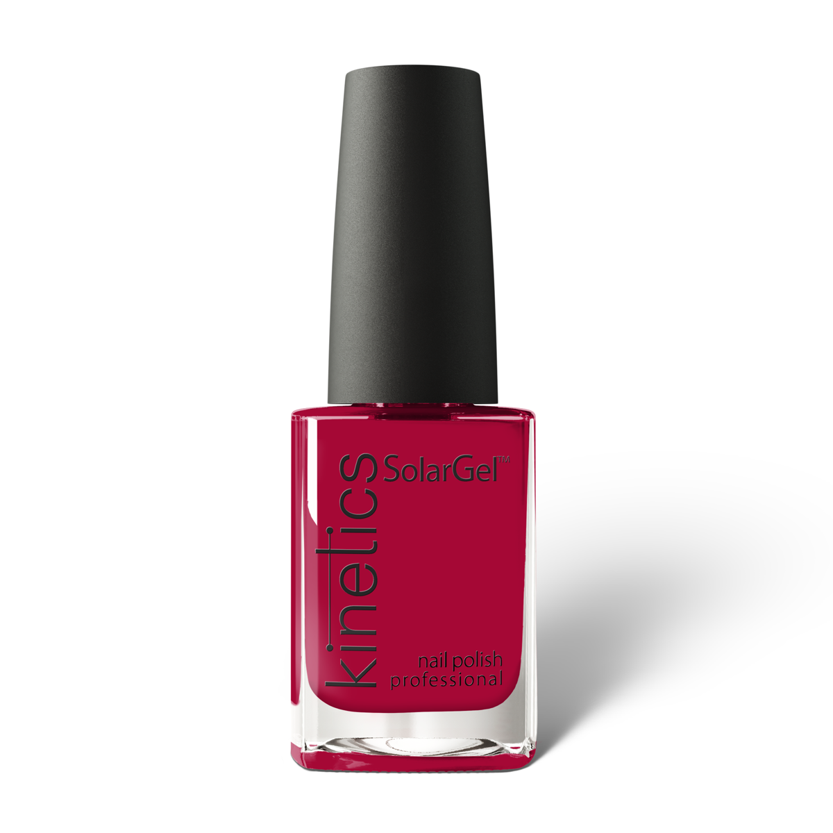 Kinetics Nail Polish SolarGel #474 EPICURE WINE 15 ml – klassischer Nagellack in beerigem Weinrot