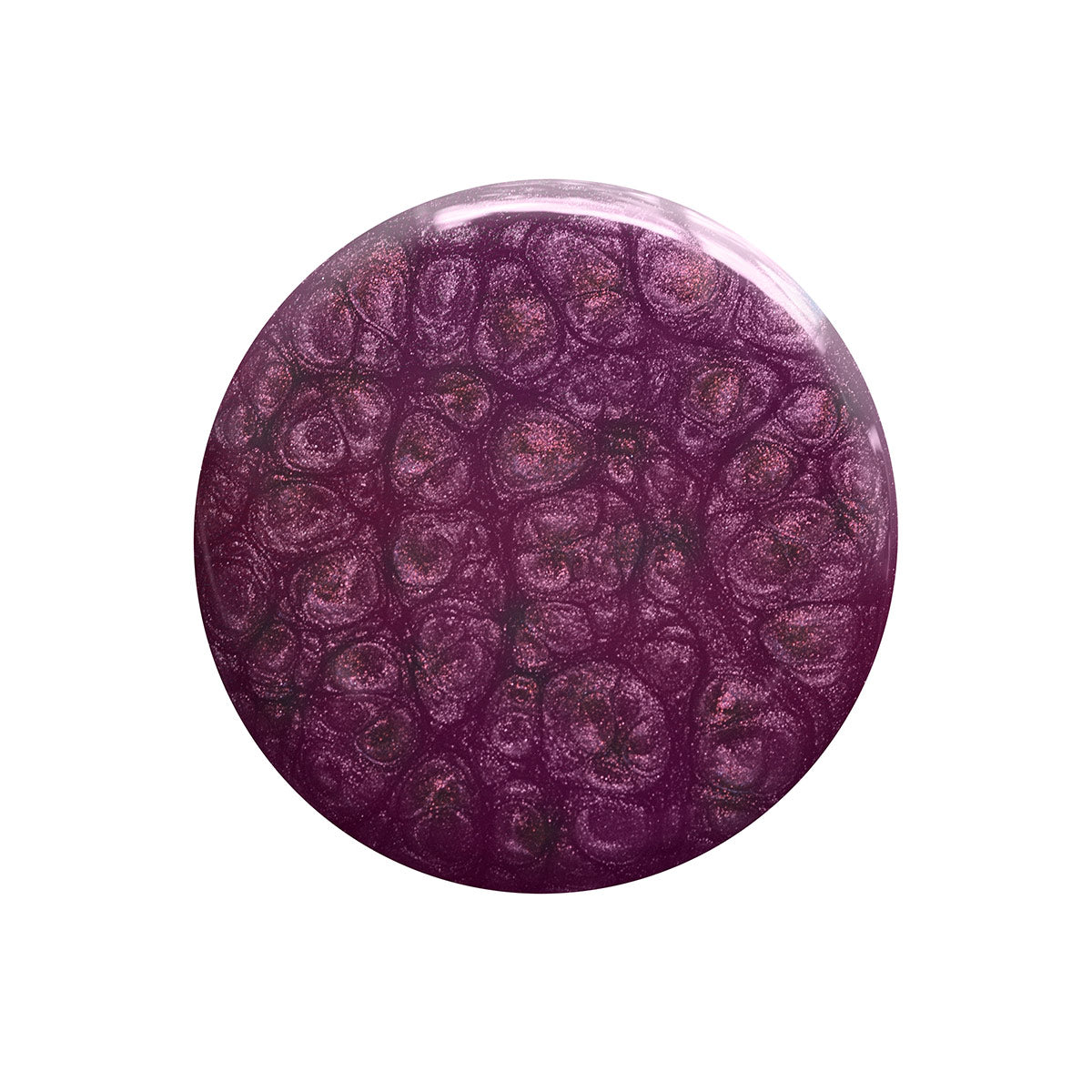 Kinetics Nail Polish SolarGel #563 SPY ME 15 ml – klassischer Nagellack in dunklem Violett mit Goldschimmer