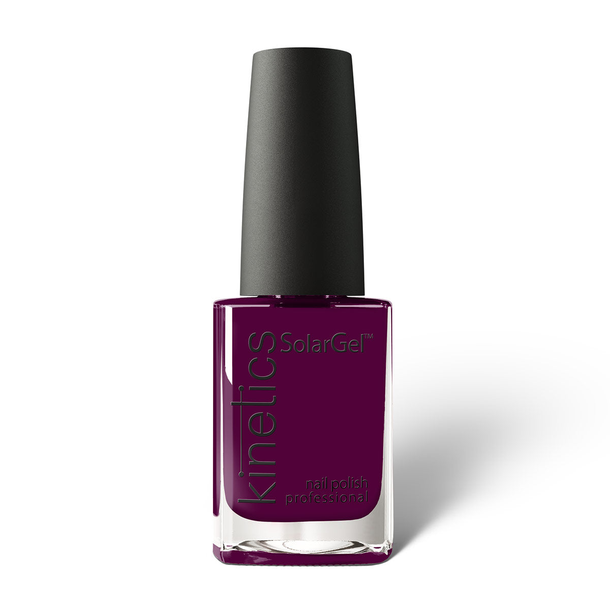 Kinetics Nail Polish SolarGel #572 NOBLE FEEL 15 ml – klassischer Nagellack in tiefem Dunkelviolett
