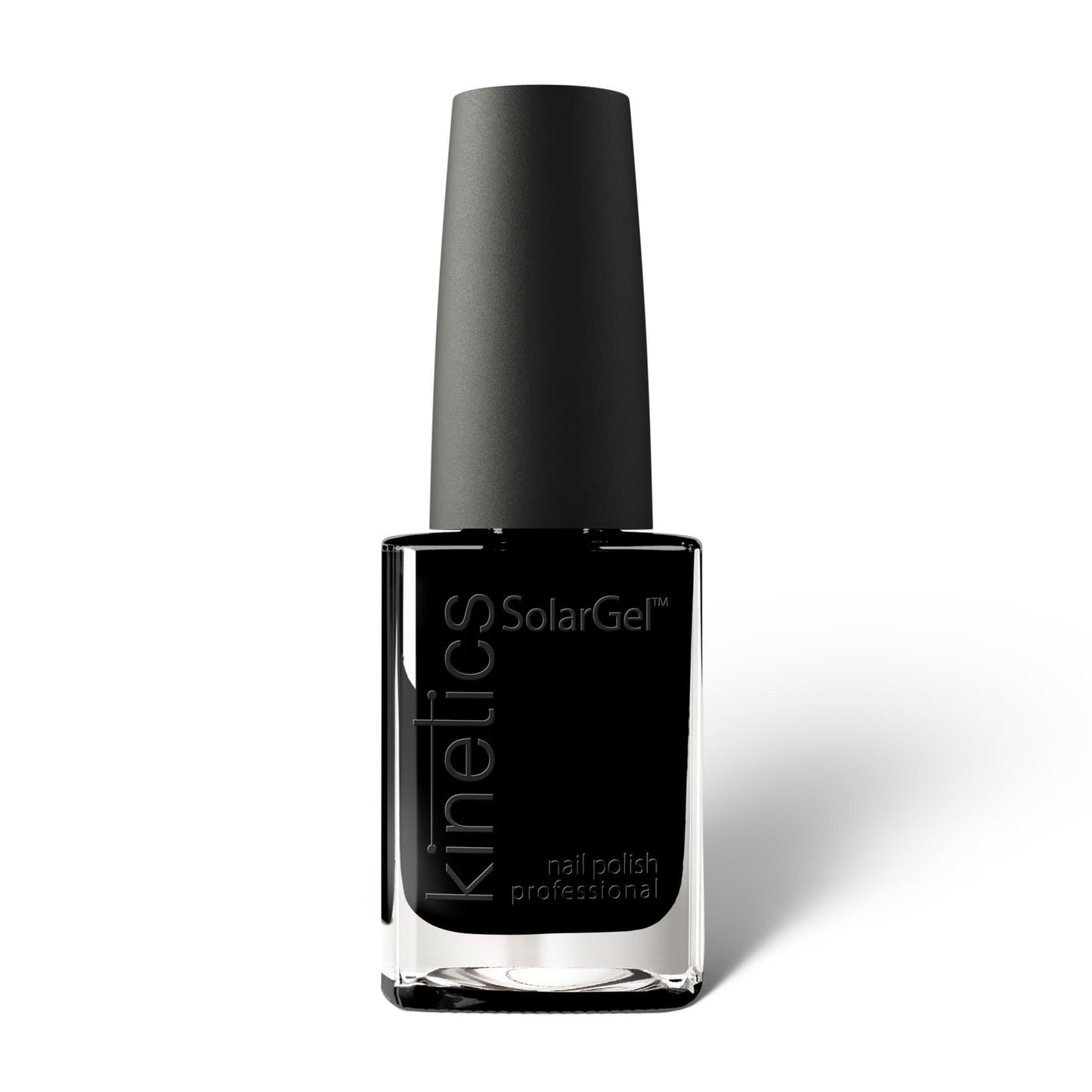 Kinetics Nail Polish SolarGel #580 BLACK HOLE 15 ml – klassischer Nagellack in tiefem Schwarz