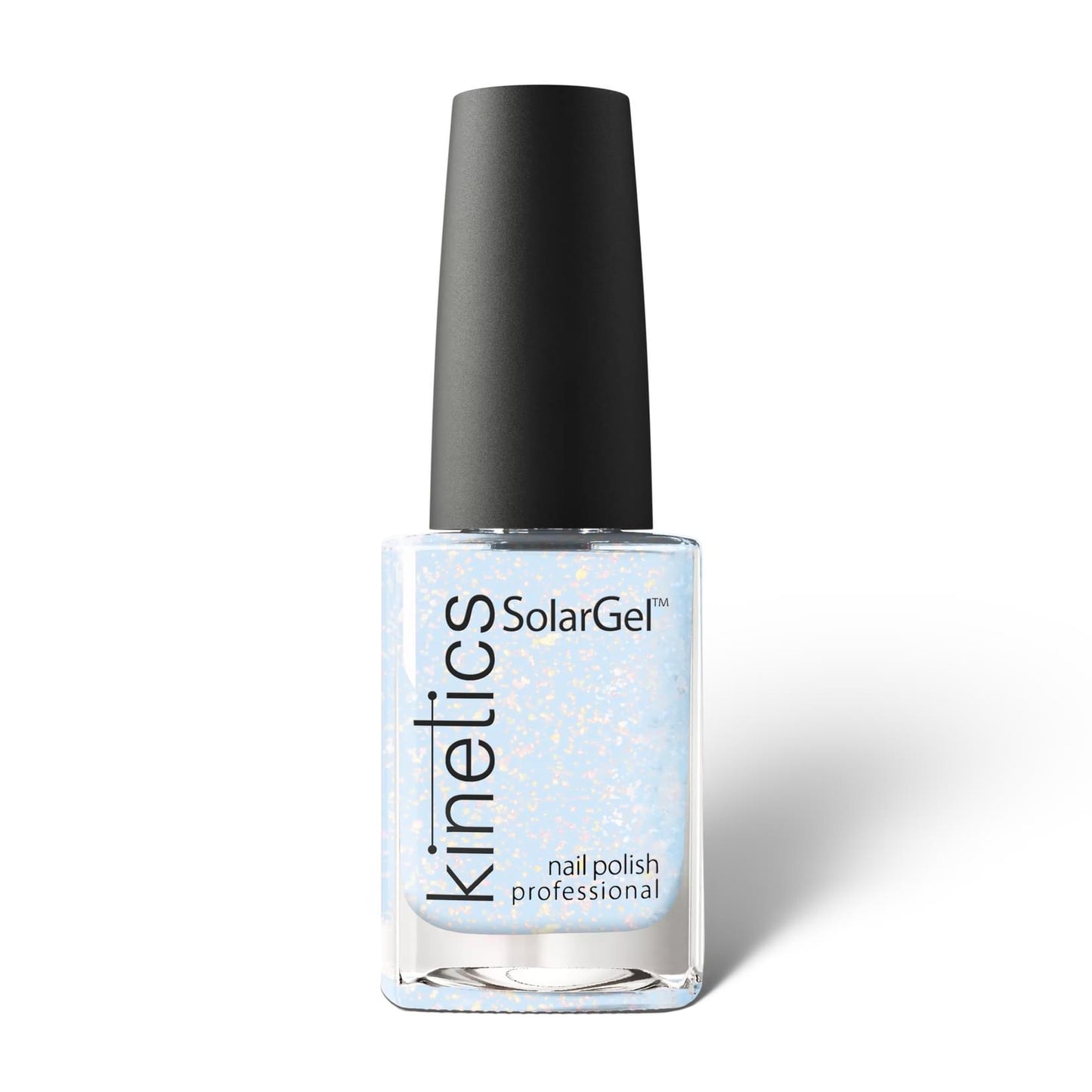 Kinetics Nail Polish SolarGel #590 FUTURISTIC 15 ml – klassischer Nagellack in sanftem Metallic-Blau