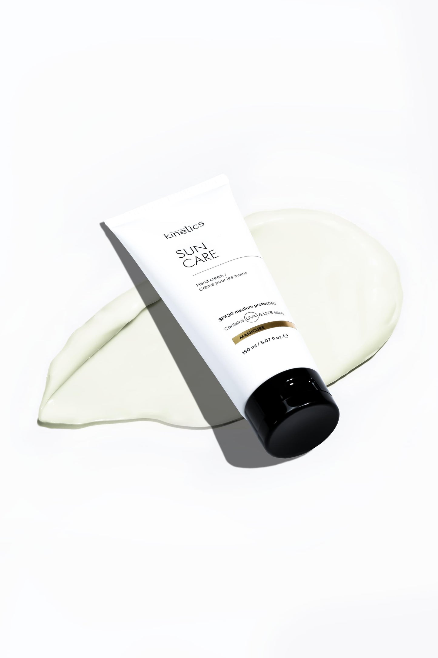 Kinetics Professional Handcreme SUN CARE SPF20 – MITTLERER SCHUTZ, 150 ml