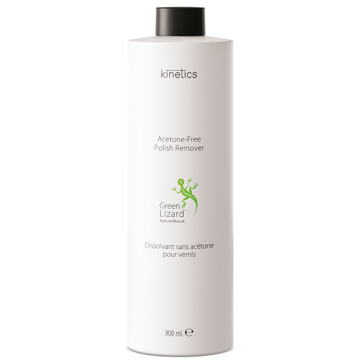 Kinetics Nagellackentferner Green Acetonfrei mit Apricot Duft – Sanfter Entferner für Natur- und Acrylnägel