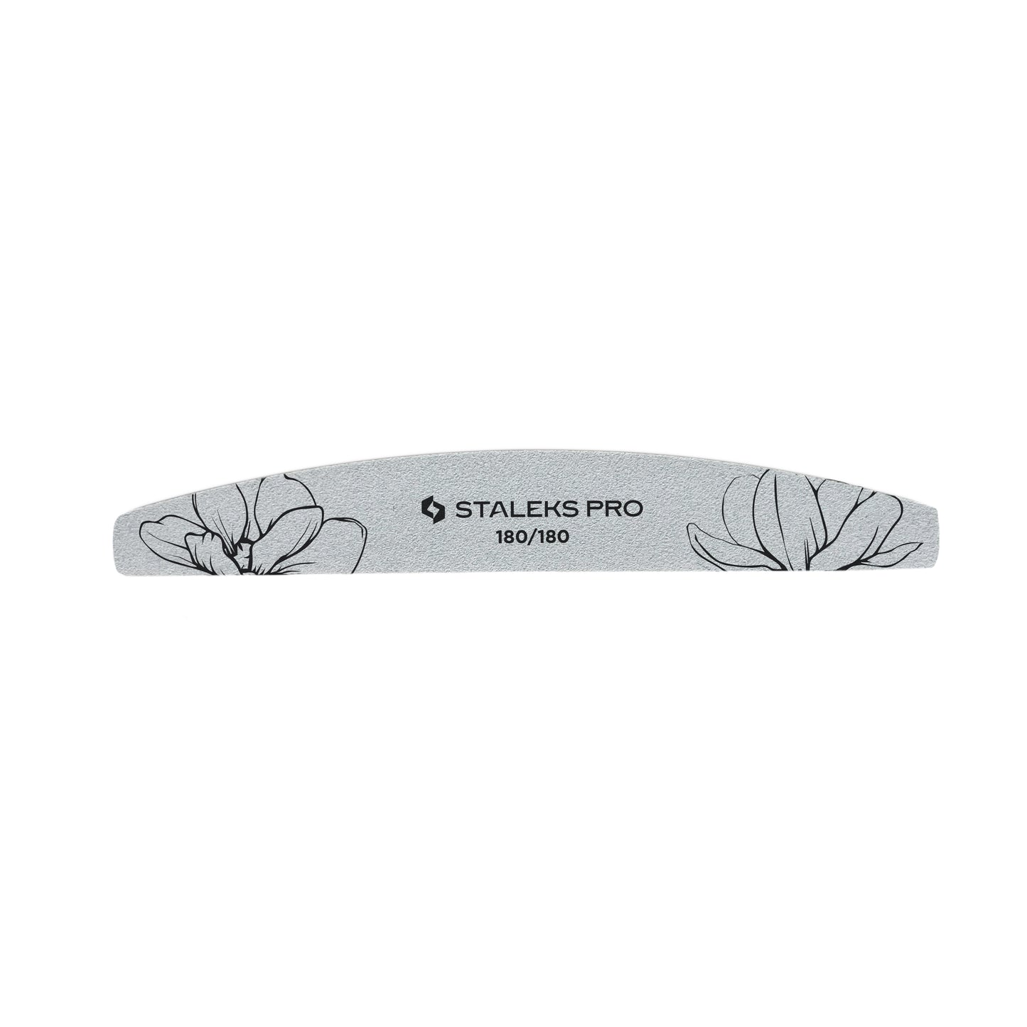 STALEKS EXPERT 40 Halbmond-Nagelfeile 180/180 Grit (25 Stück)