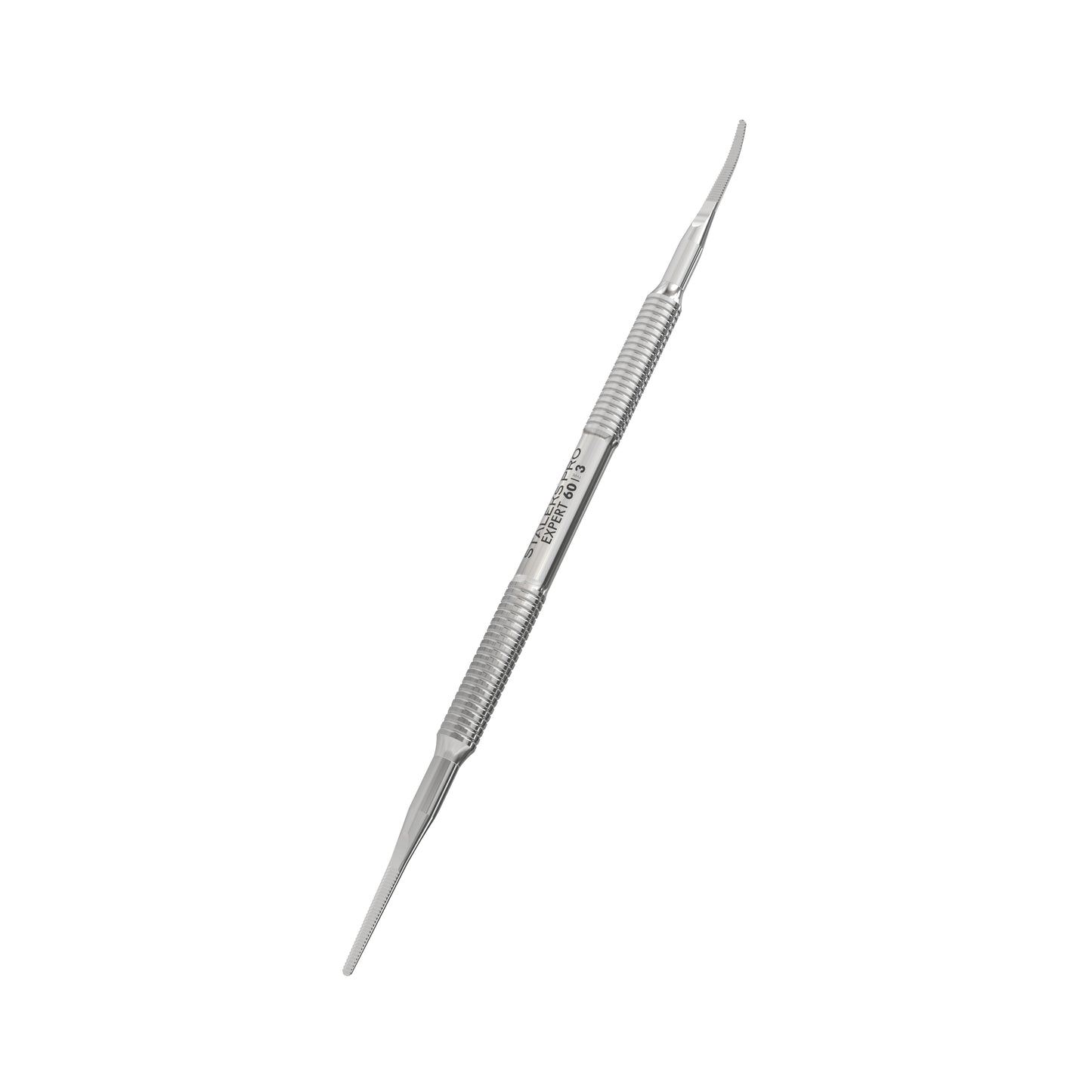 Pediküre-Spatel Staleks EXPERT 60 TYPE 3 — gerade Feile und gebogene Feile für professionelle Fußpflege