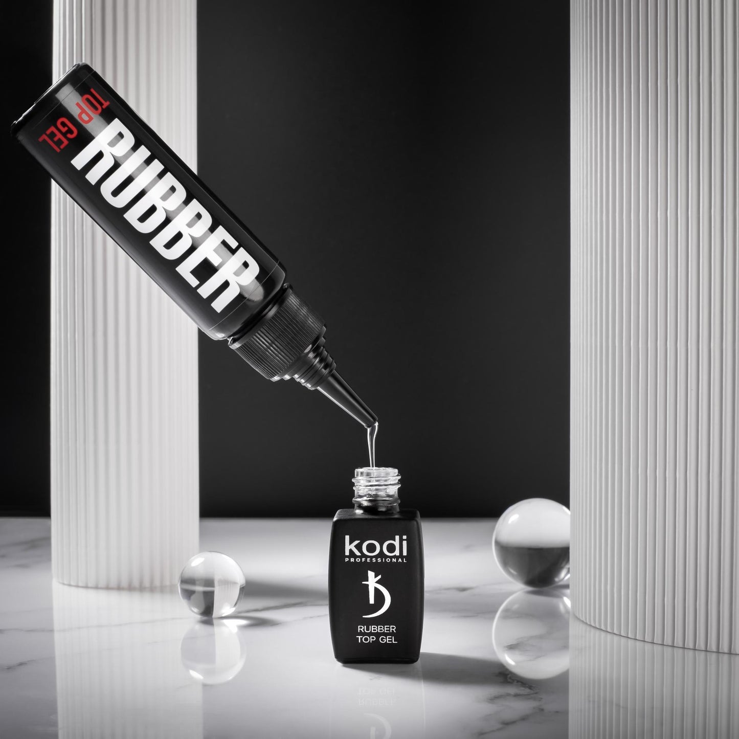 K PROFESSIONAL RUBBER TOP GEL 15ml