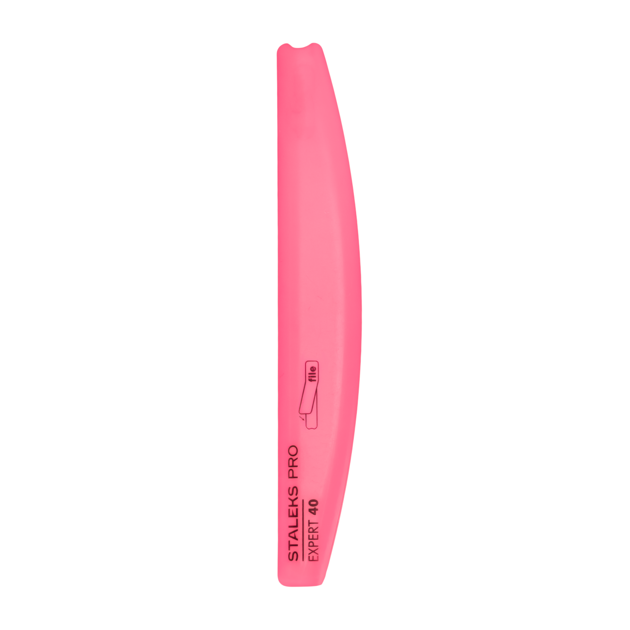 Staleks EXPERT 40 Kunststoff-Grundkörper Halbmond für Nagelfeile – Profi-Maniküre, ergonomisch, leicht & vielseitig