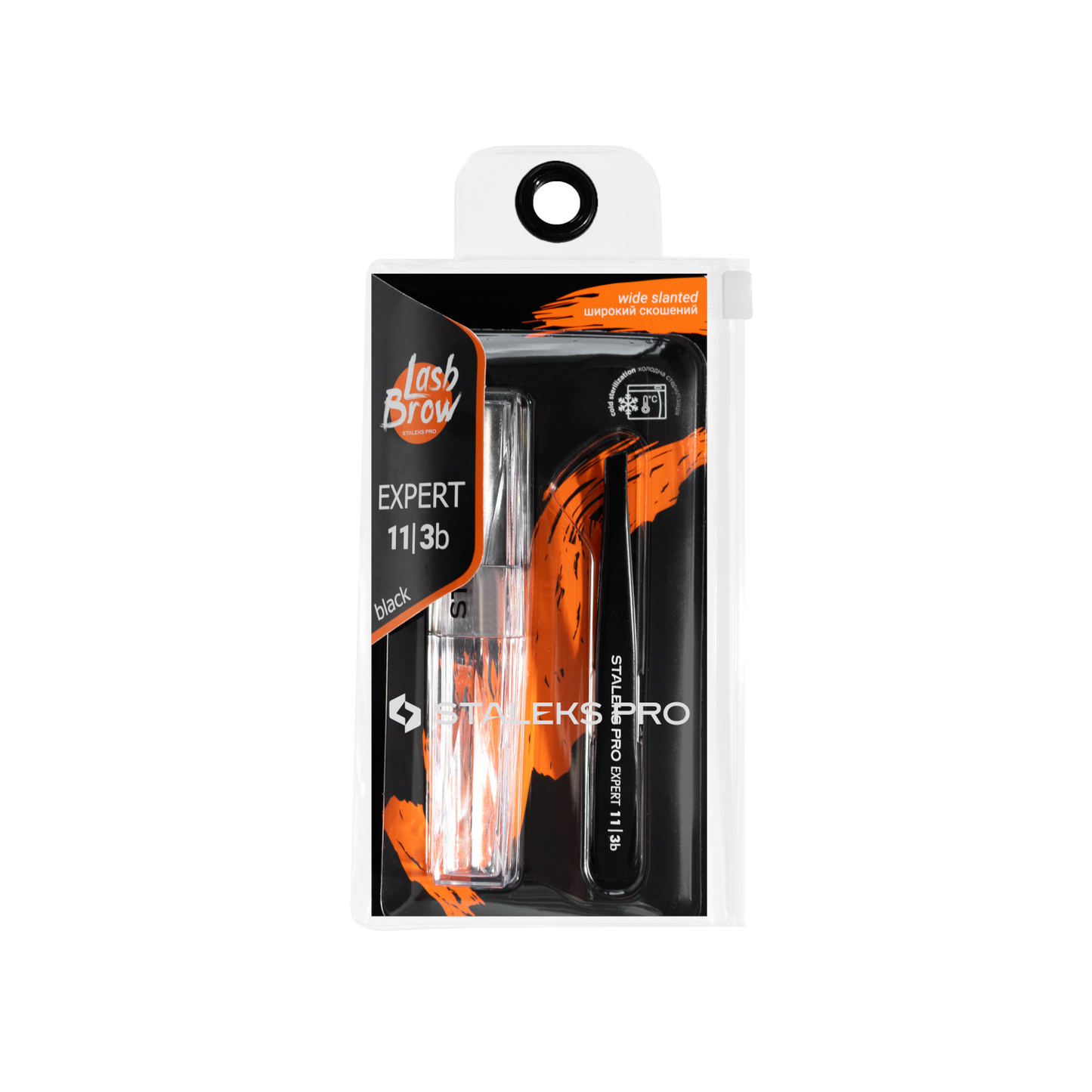 Robuste und ergonomische Augenbrauenpinzette Staleks Pro Expert