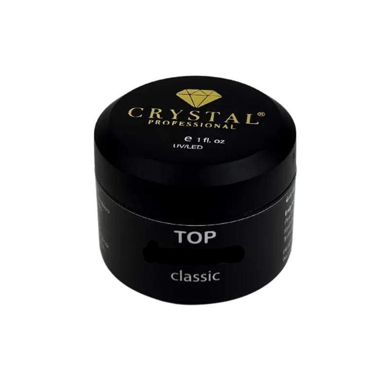 Crystal Professional Top Classic No Wipe – Transparenter Top Coat ohne UV Filter 30ml
