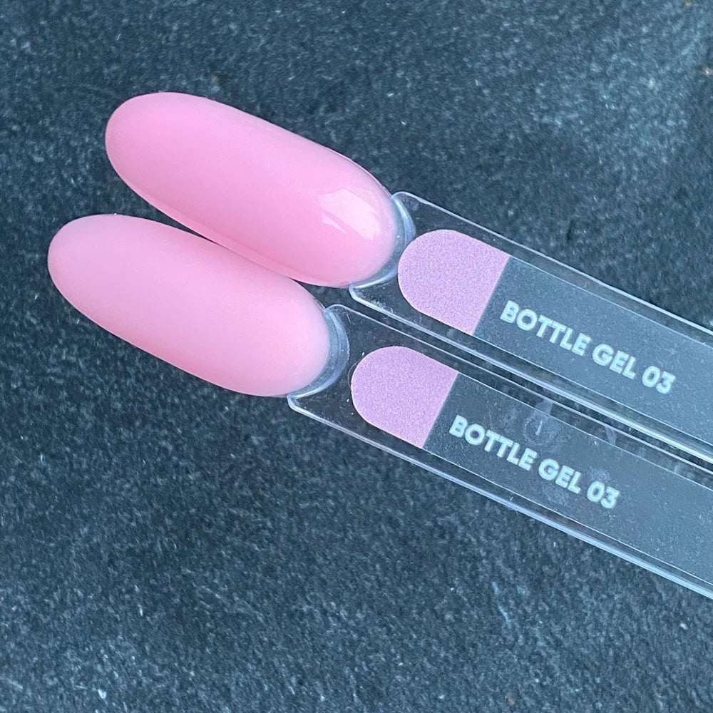 NAILSOFTHEDAY Bottle Gel 03 - hellrosa ultrastarkes Gel, 10ml