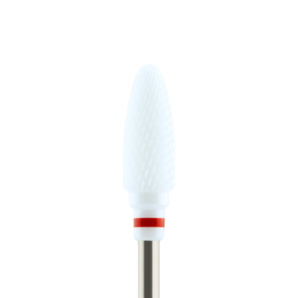 MAVE Keramikfräser Mais Rot 6,0 mm – Maniküre & Pediküre, Gel & Acryl