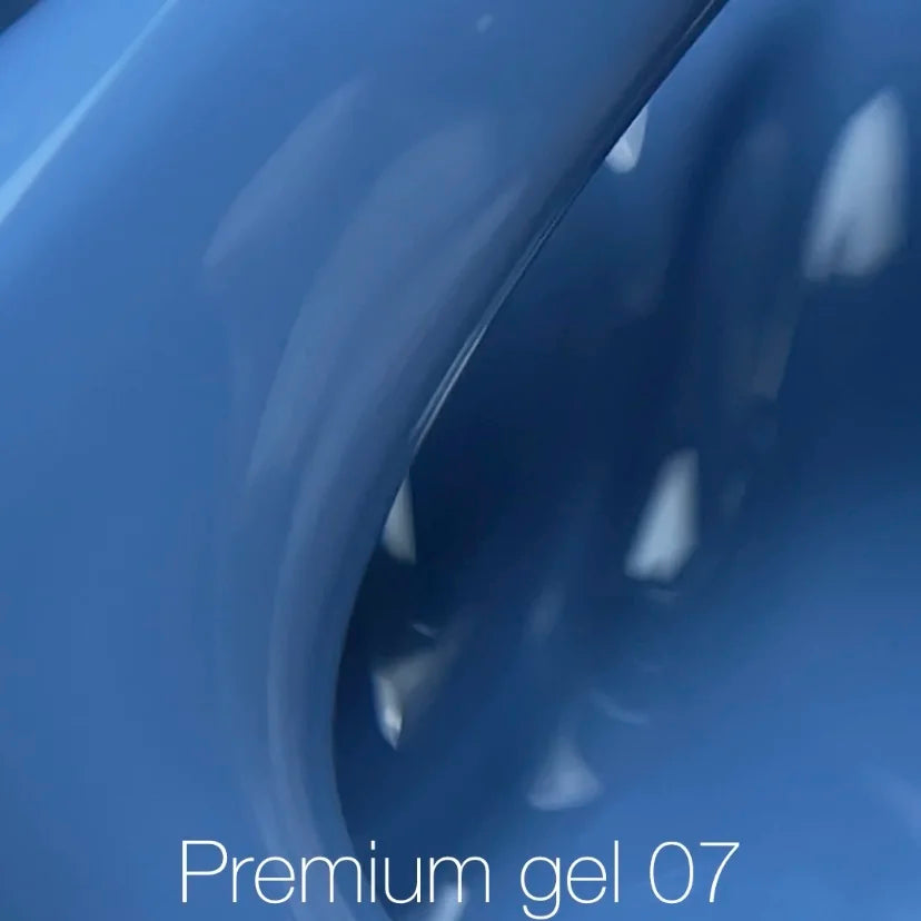 NAILSOFTHEDAY Premium gel 07 - бледно-голубой строительный гель, 30мл