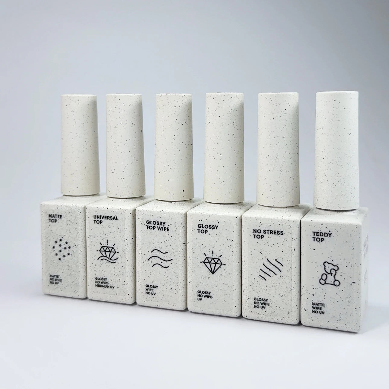 NAILSOFTHEDAY Matte top no wipe – matter Top ohne klebrige Schicht, mit UV-Filtern, 10 ml