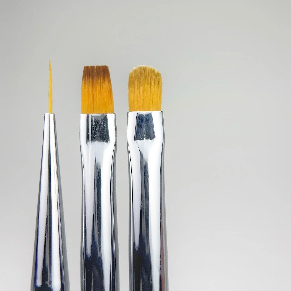 NAILSOFTHENIGHT Nail Art Brush Quadrat – Pinsel für Gelmodellage und Nagelverlängerung