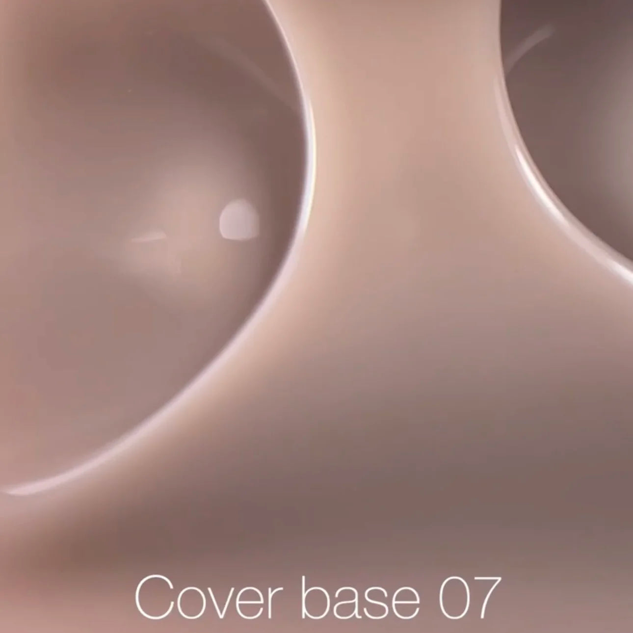 Nailsoftheday Cover base NEW Formula 07 - Camouflage Unterlack für Nägel in latte Farbe, 10 ml