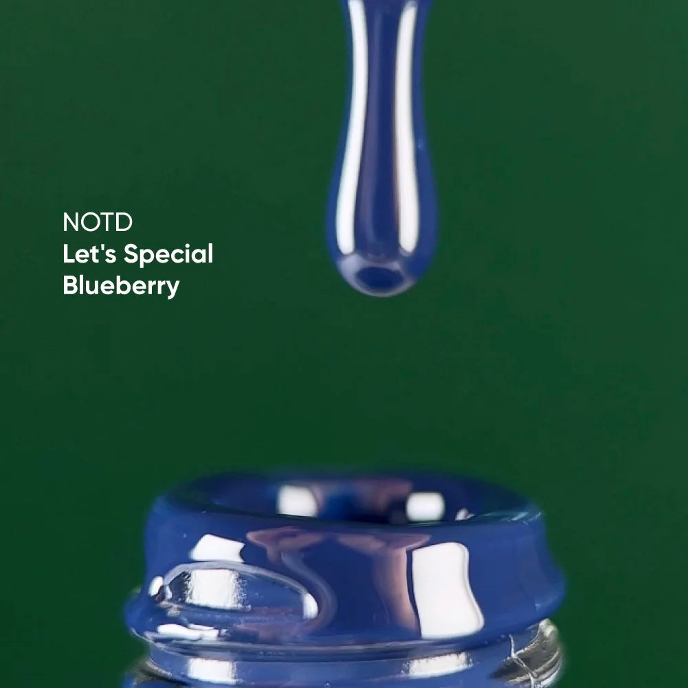 NAILSOFTTHEDAY Let’s Special Blueberry — tiefblauer Gel-Nagellack, 10 ml