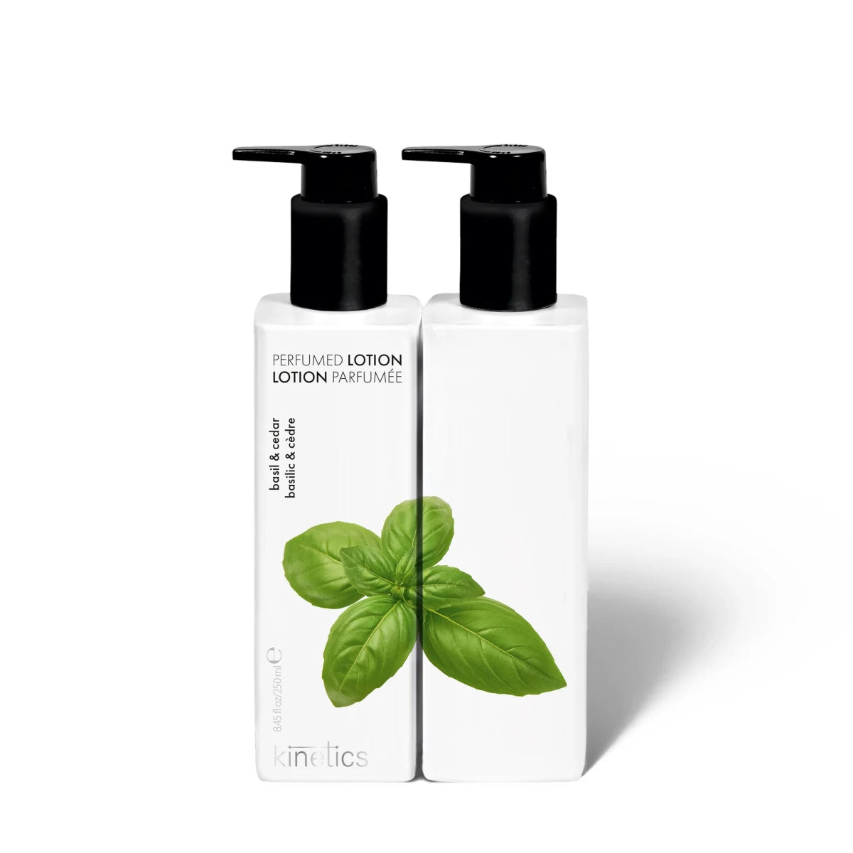 Kinetics Hand- & Körperlotion Basil & Cedar 250ml – Frischer Kräuterduft mit Basilikum & Zedernholz