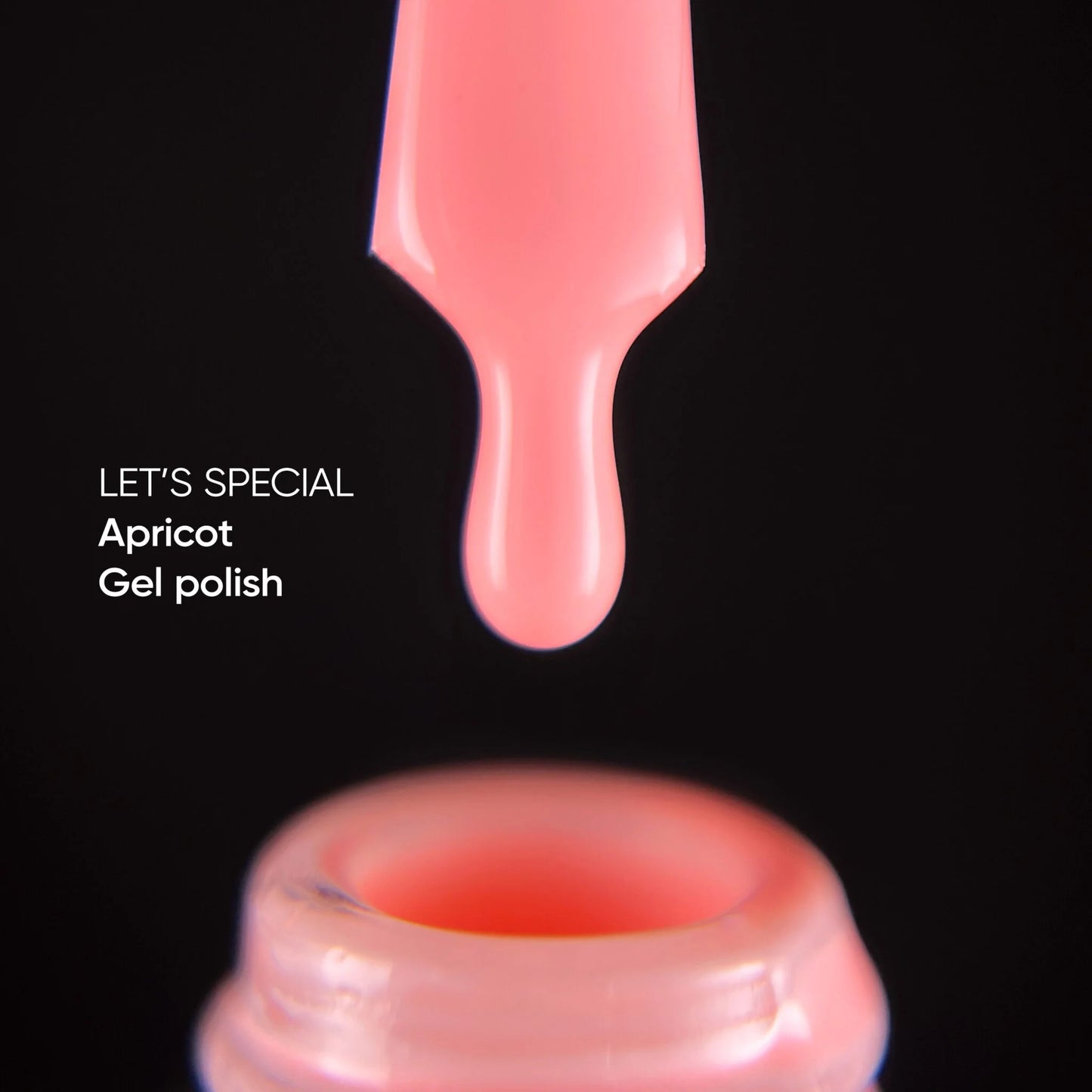 NAILSOFTHEDAY Let’s Special Apricot – apricotfarbener Gel-Lack, 10ml