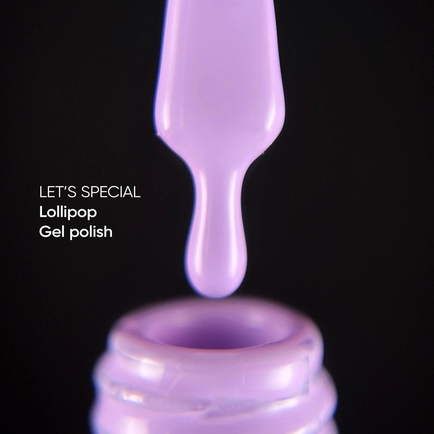 NAILSOFTHEDAY Let’s Special Lollipop — fliederfarbener Pastell-Gel-Nagellack, 10ml