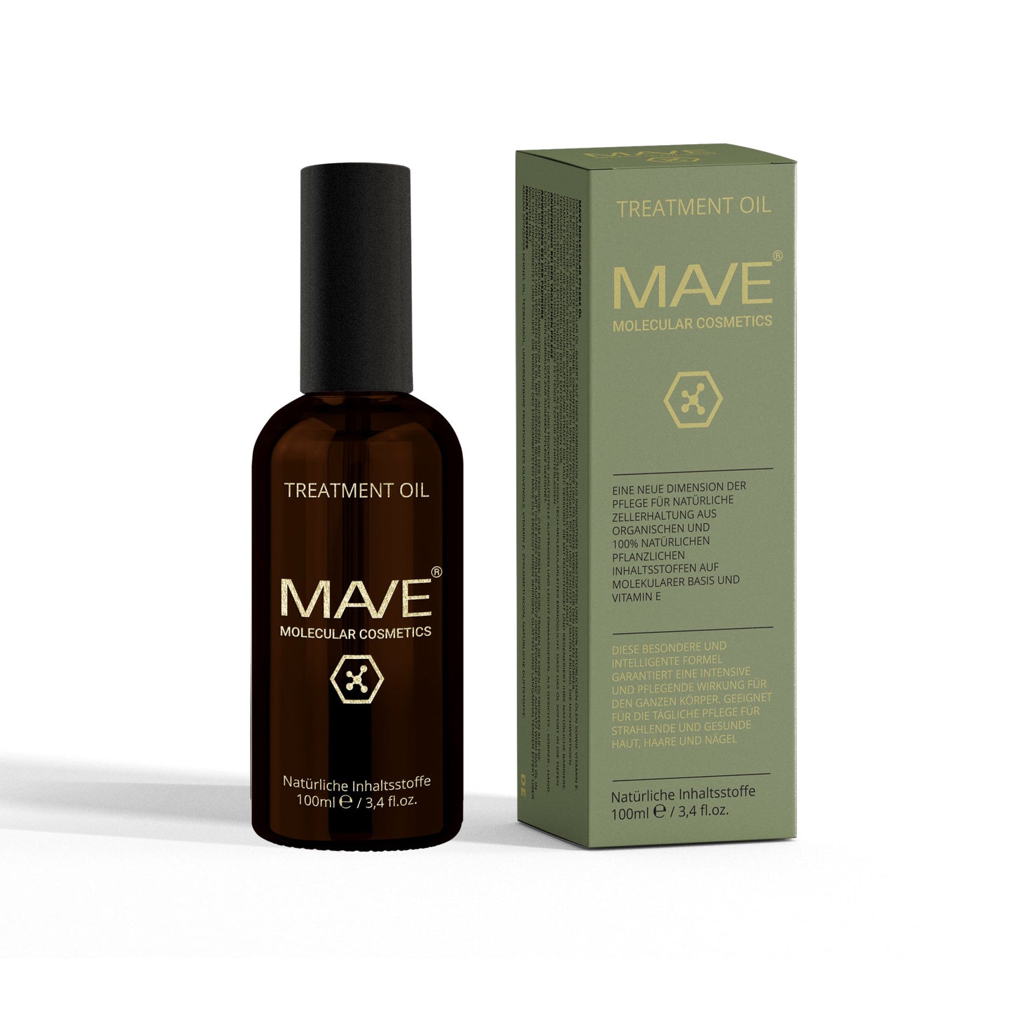 MAVE Molecular Oil Treatment 100ml – Regenerierendes Pflegeöl für Haut