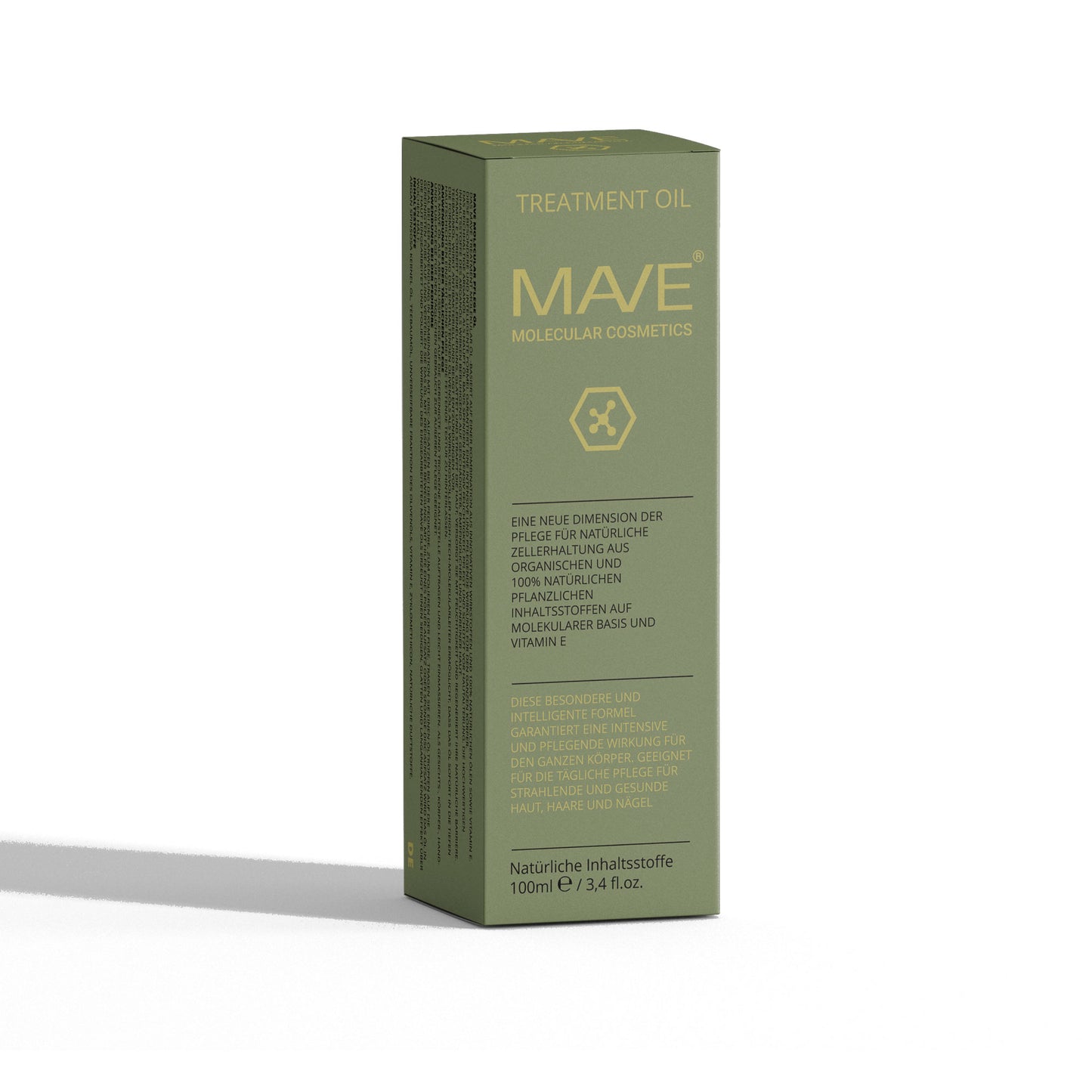 MAVE Molecular Oil Treatment 100ml – Regenerierendes Pflegeöl für Haut