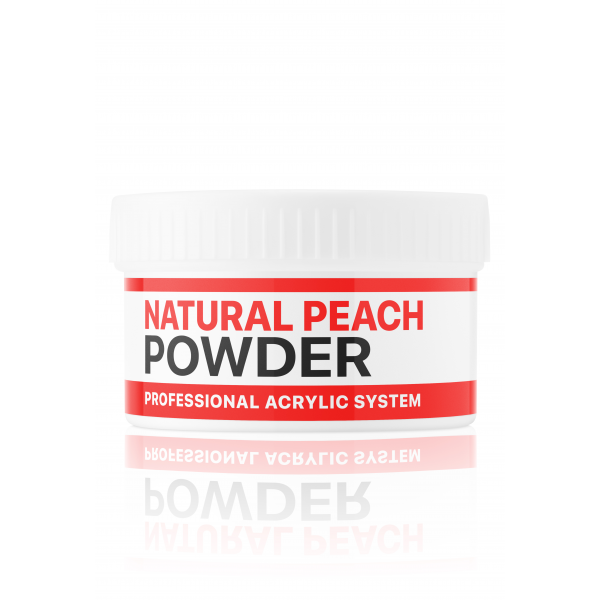 Natural Peach Powder (Basis-Acrylpulver Natürlicher Pfirsich) 60g