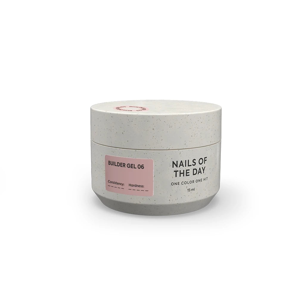 NAILSOFTHEDAY Builder Gel 06 - светло-коричневый builder gel, 30г