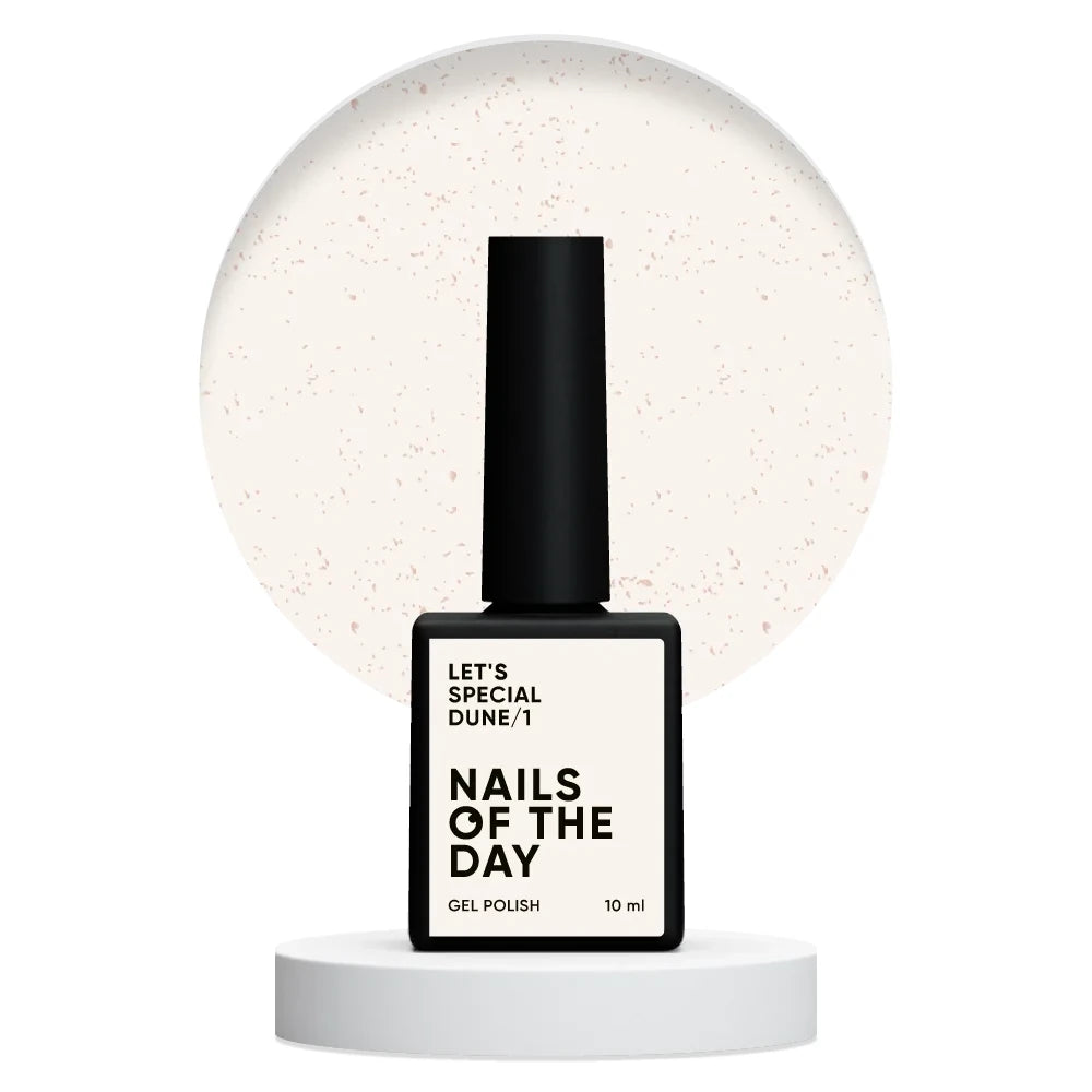 NAILSOFTHEDAY Let’s Special Dune/1 – heller Sand mit einem goldenen Schillern des Sonnengel-Nagellacks, 10ml
