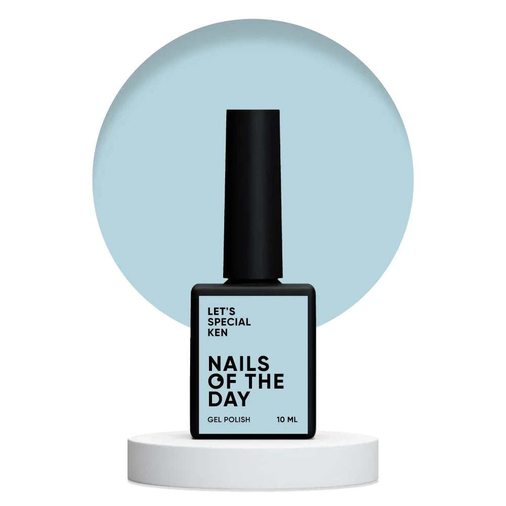 NAILSOFTHEDAY Let’s Special Ken – ein besonderer himmelblauer Gel-Nagellack, 10ml