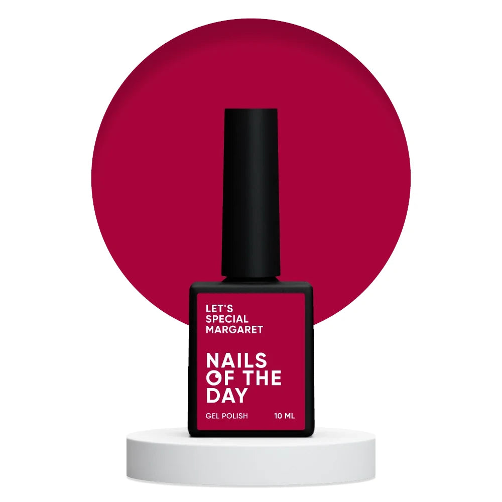 NAILSOFTHEDAY Let’s Special Margaret — темная маджента гель-лак для ногтей, 10мл