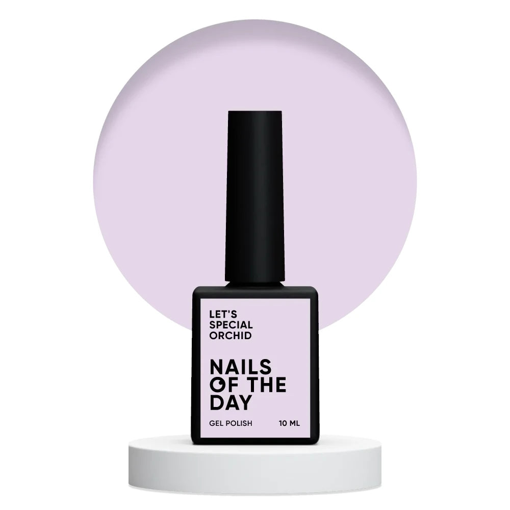 NAILSOFTHEDAY Let's special Orchid - beige-rosa Gellack für Nägel, der in einer Schicht deckt, 10ml