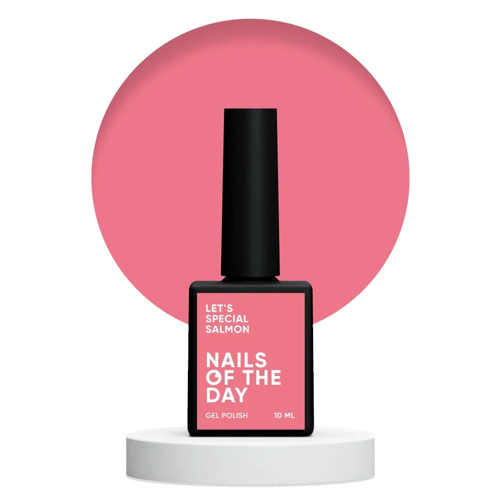 NAILSOFTHEDAY Let’s Special Salmon – spezieller Lachs-Gel-Nagellack, 10ml