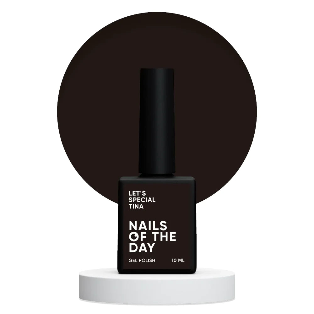 NAILSOFTHEDAY Let's special Tina - warme reife Kirsche Gellack für Nägel, der in einer Schicht deckt, 10ml