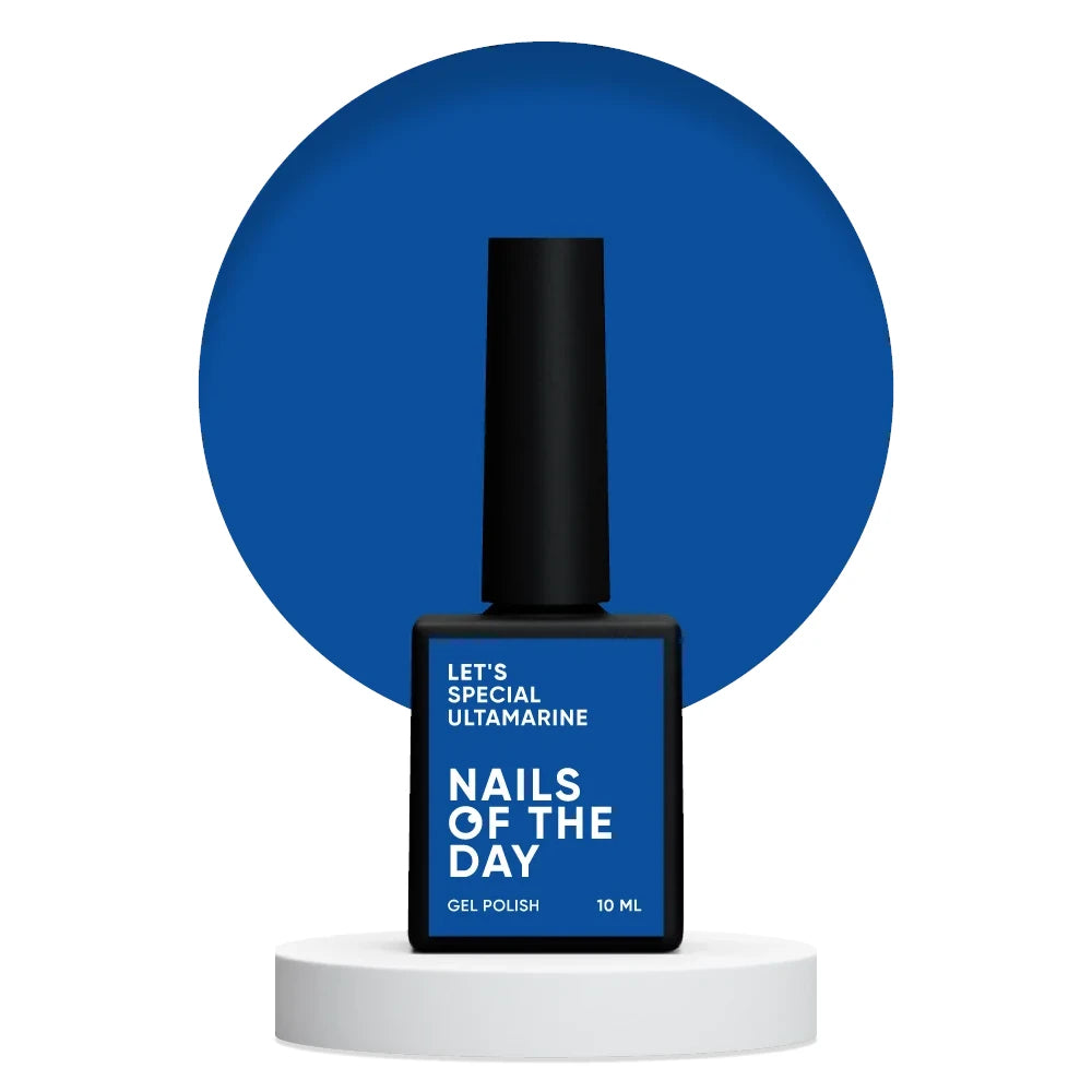 NAILSOFTTHEDAY Let’s Special Ultramarine — blauer Gel-Nagellack, 10ml