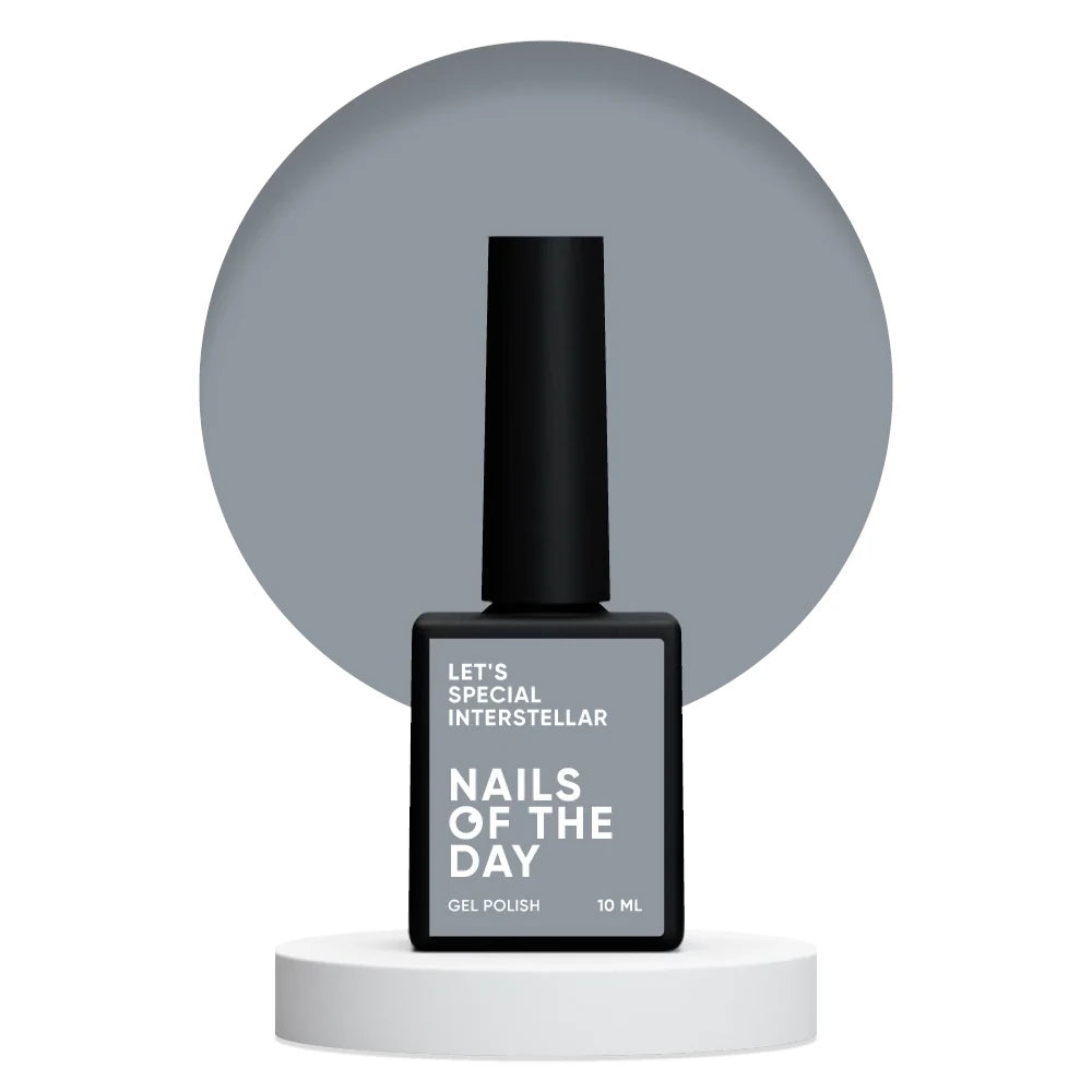NAILSOFTTHEDAY Let’s Special Interstellar — milchgrauer Gel-Nagellack, 10ml