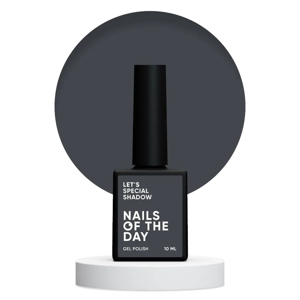 NAILSOFTTHEDAY Let’s Special Shadow — hellgrauer Gel-Nagellack, 10ml
